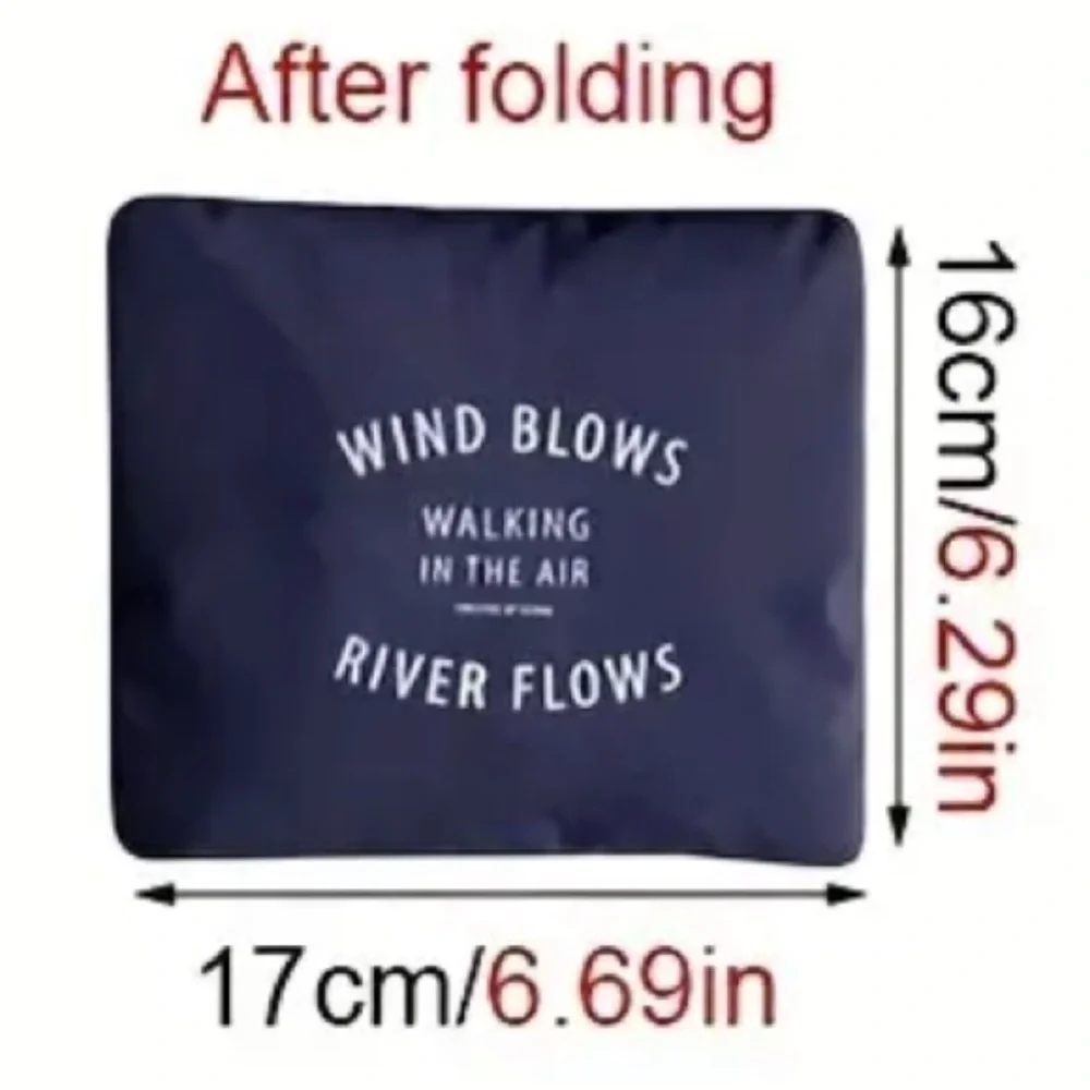 Navy Blue Travel Bag